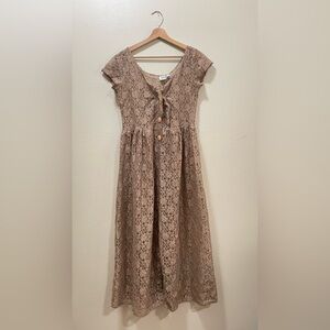 Selections 80s lace jumpsuit